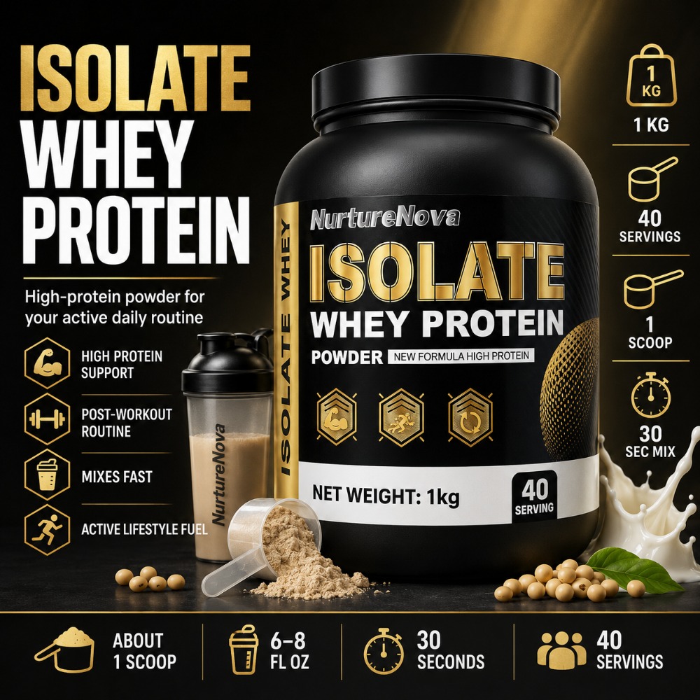 Fitness Nutrition Whey - بروتين مصل اللبن المعزول من نورتشر