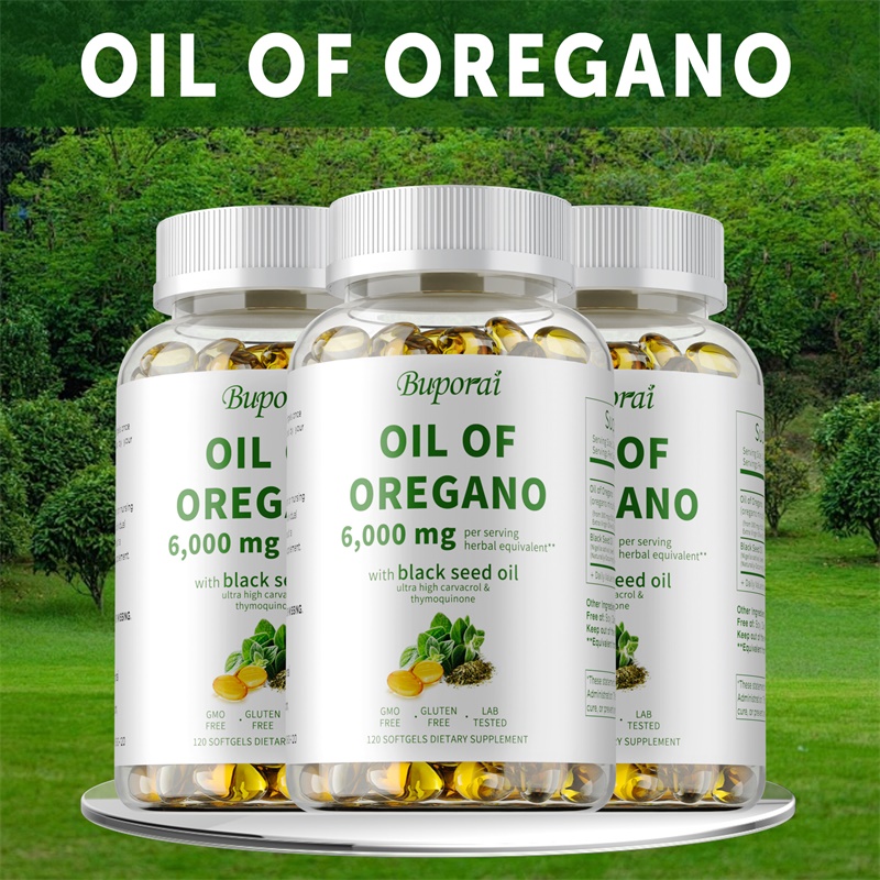 Black Seed Oil Capsule - زيت الأوريجانو - يحتوي على زيت