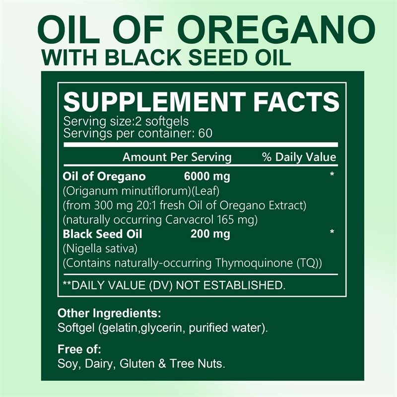 كبسولات زيت أوريجانو - مع زيت  - مراجعة Black Seed Oil Capsule وسعره