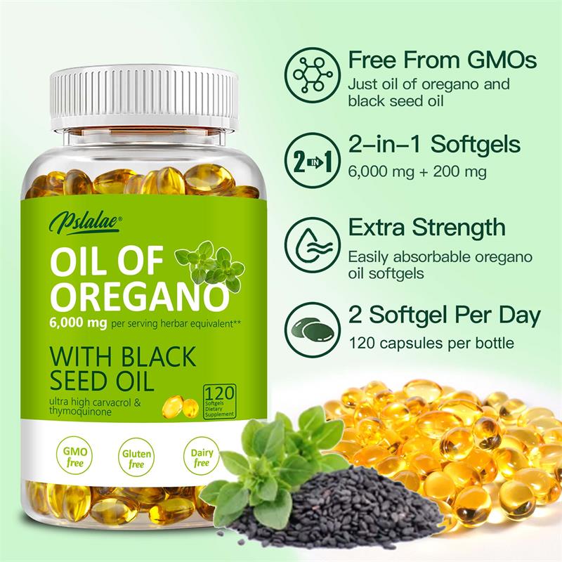 كبسولات زيت أوريجانو - مع زيت  - مراجعة Black Seed Oil Capsule وسعره