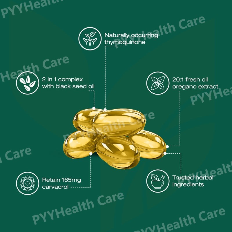 كبسولات زيت الأوريجانو مع زيت  - مراجعة Black Seed Oil Capsule وسعره