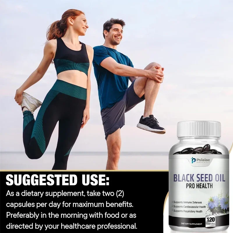 كبسولات زيت البذور السوداء - ت - مراجعة Black Seed Oil Capsule وسعره