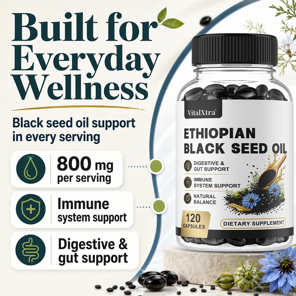 كبسولات زيت الحبة السوداء الإث - مراجعة Black Seed Oil Capsule وسعره