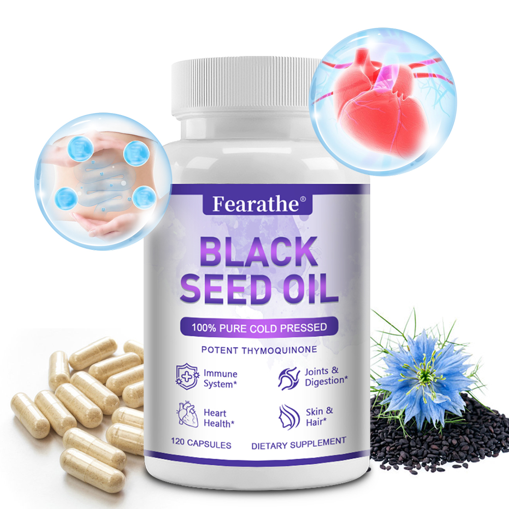 كبسولات زيت الحبة السوداء - لد - مراجعة Black Seed Oil Capsule وسعره