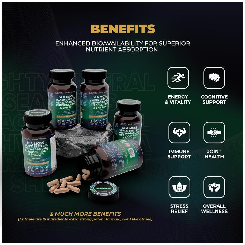 زيت البذور السوداء، شلاجيت، طح - مراجعة Black Seed Oil Capsule وسعره